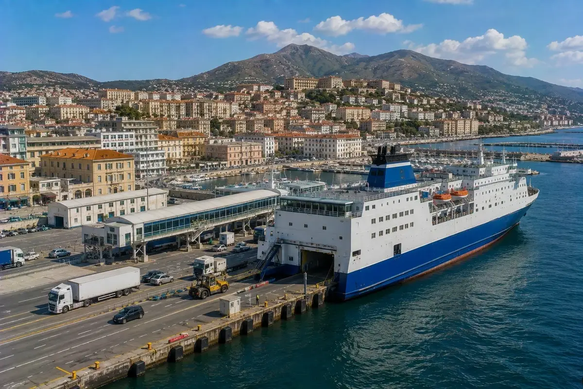 Färjeresa och hamninformation för Nice–Bastia