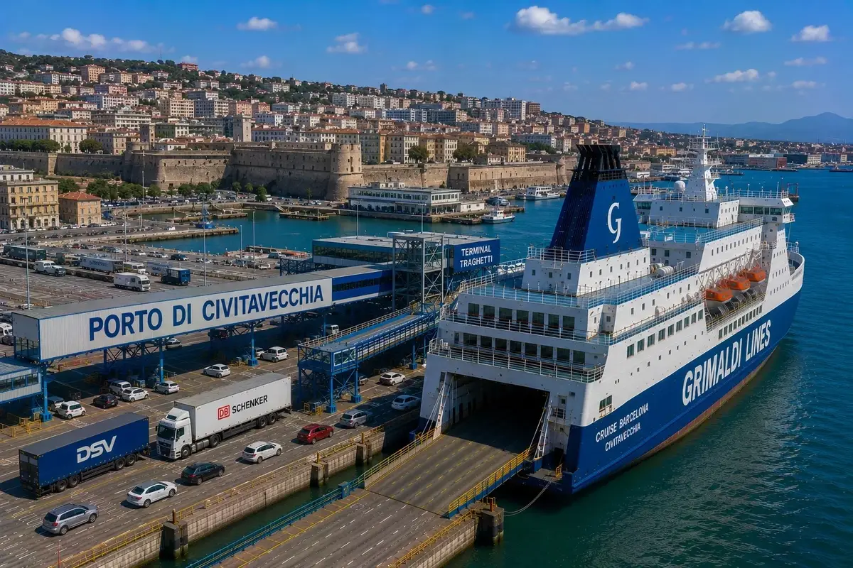 Civitavecchia – färjehamn och destinationsguide