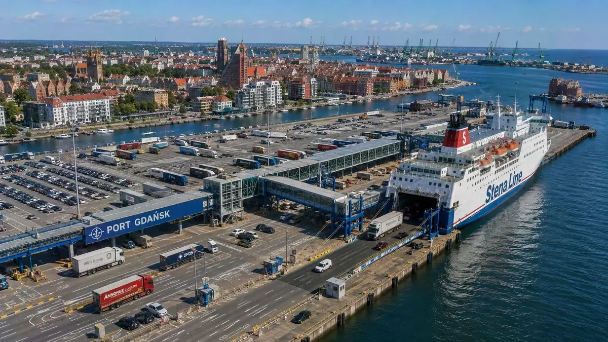 Färjeresa och hamninformation för Gdańsk–Karlshamn