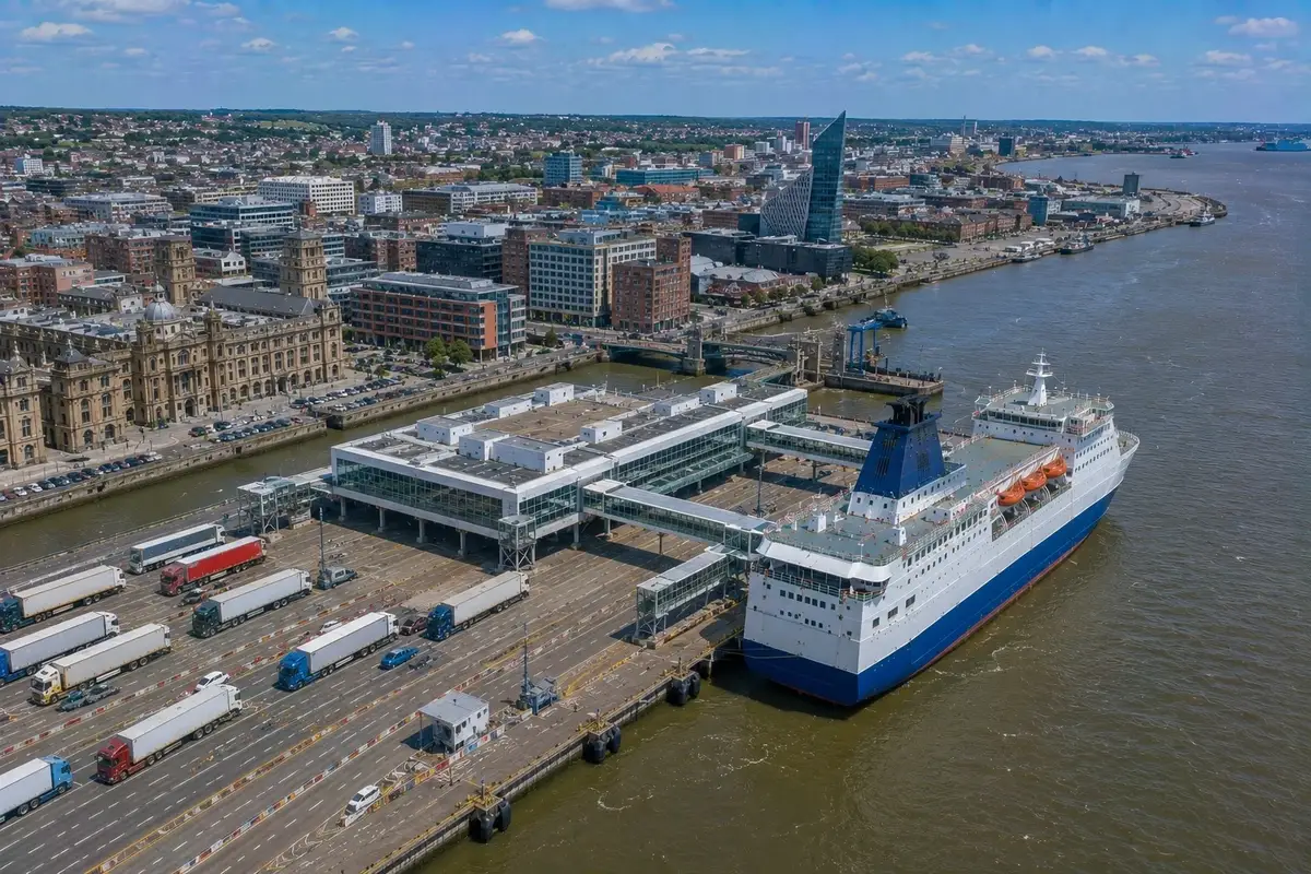 Färjeresa och hamninformation för Hull–Rotterdam
