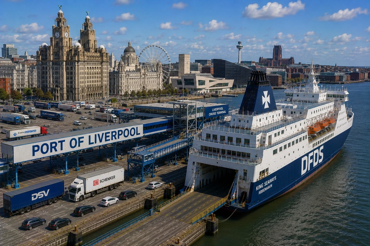 Liverpool – färjehamn och destinationsguide