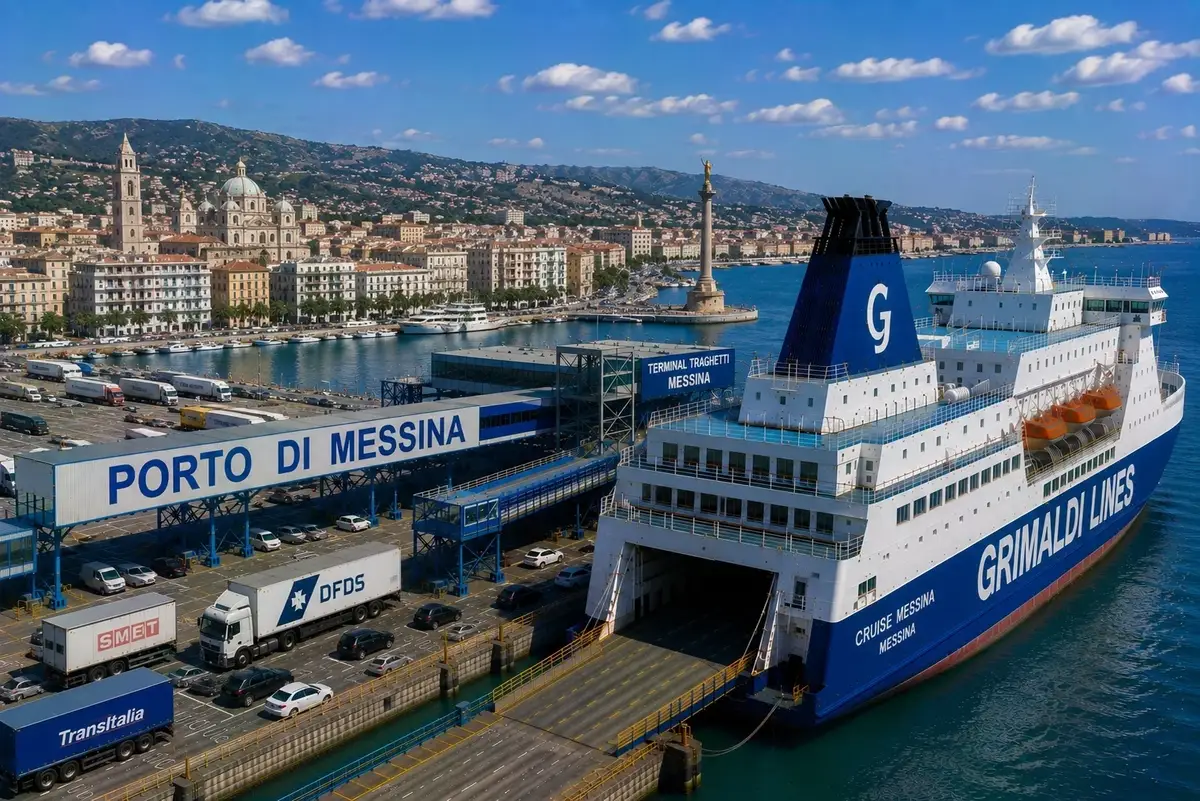 Färjeresa och hamninformation för Messina–Reggio Calabria