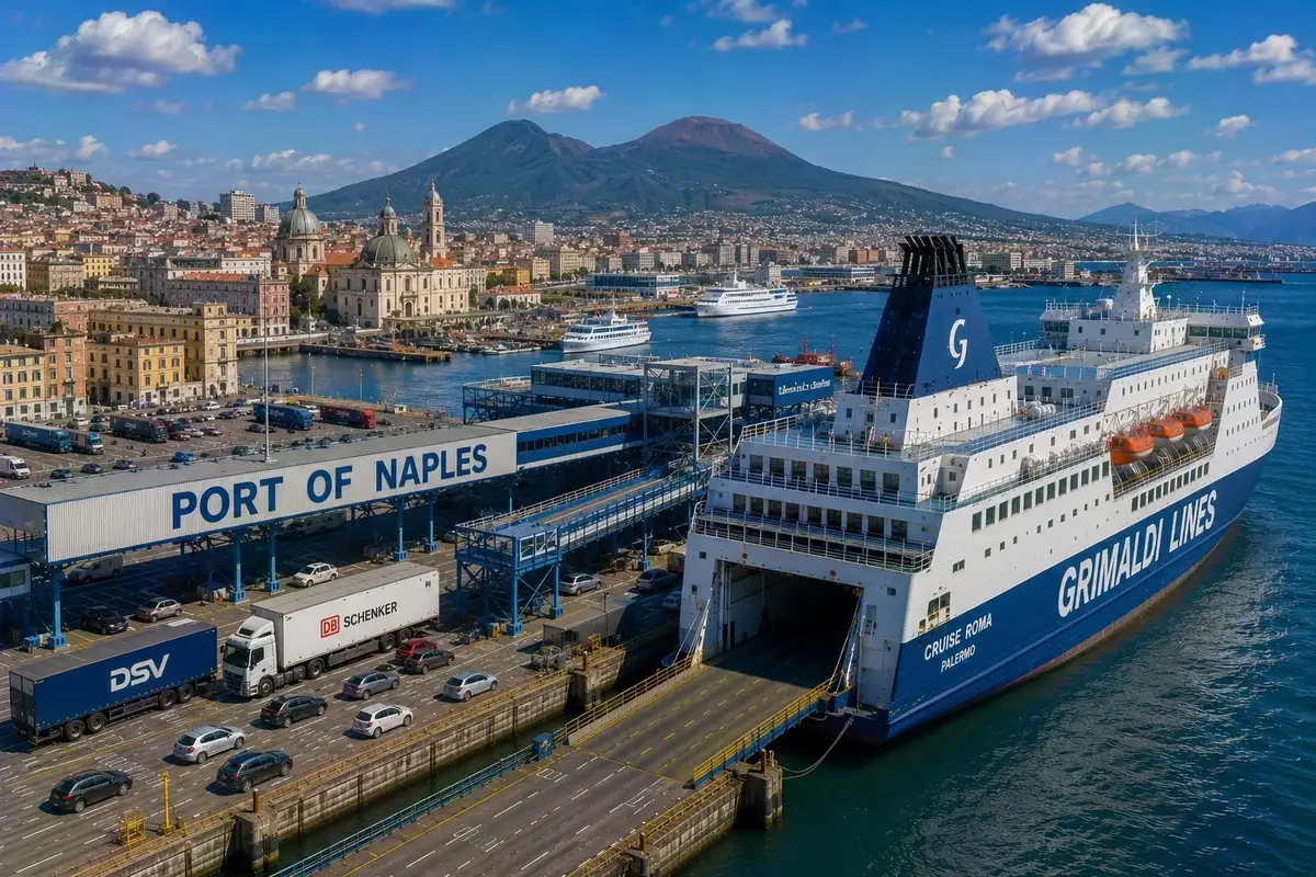 Färjeresa och hamninformation för Neapel–Ischia
