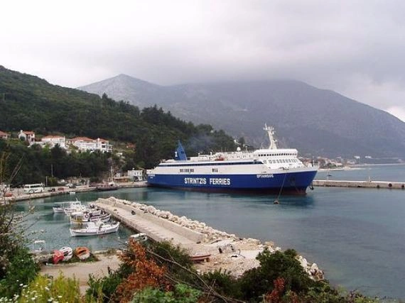 Färjedestination: Poros Kefalonia