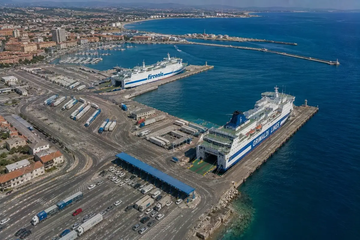 Färjeresa och hamninformation för Nice–Porto Torres