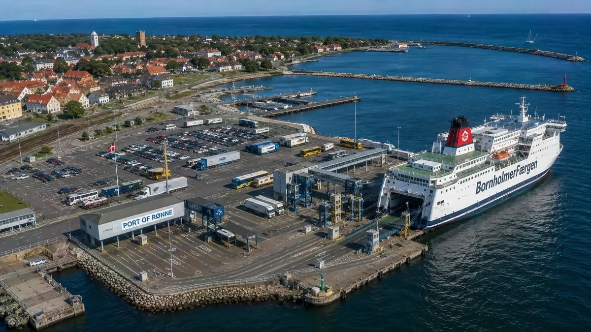 Färjeresa och hamninformation för Køge–Rønne