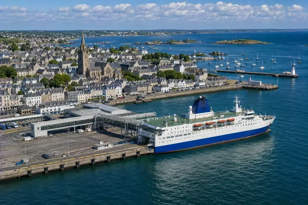 Färjeresa och hamninformation för Cork–Roscoff
