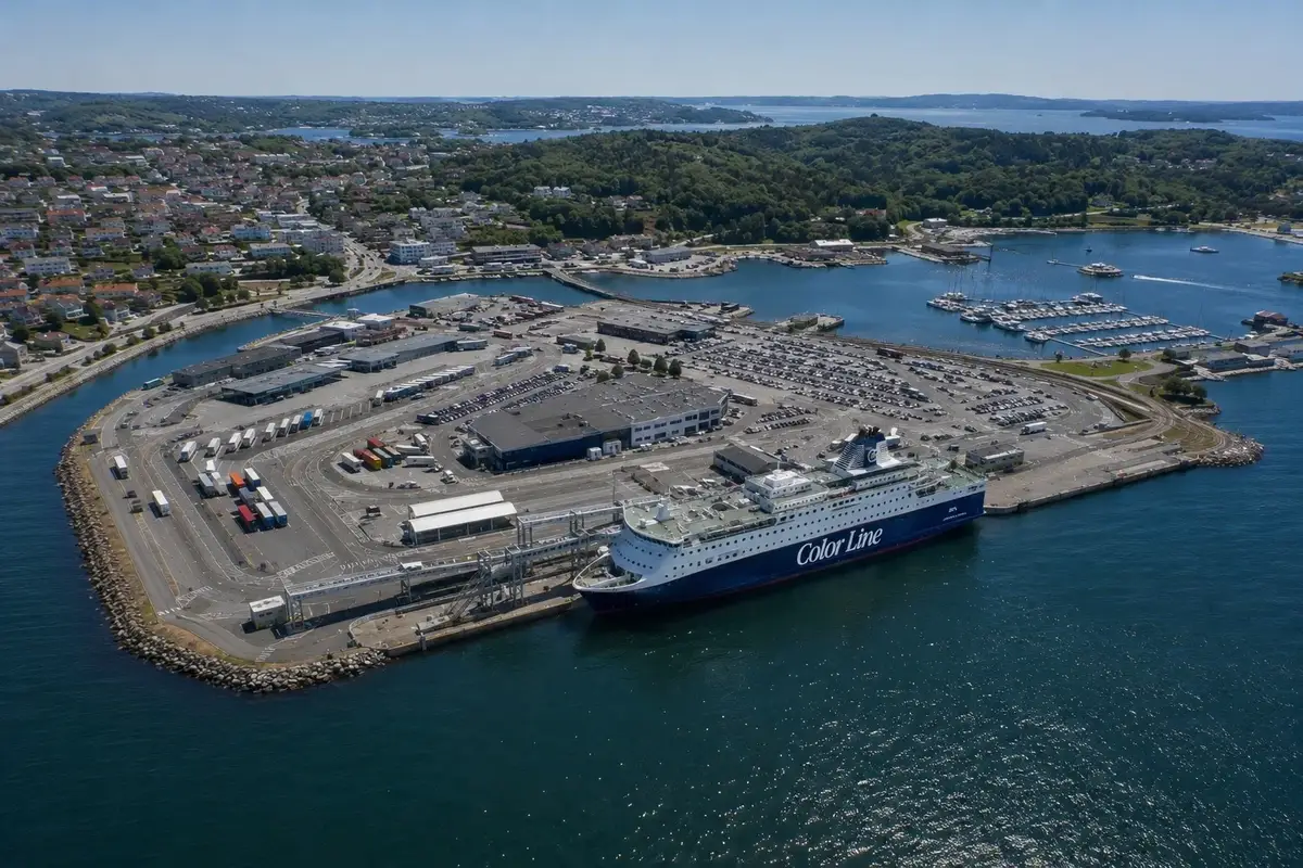 Färjeresa och hamninformation för Sandefjord–Strömstad