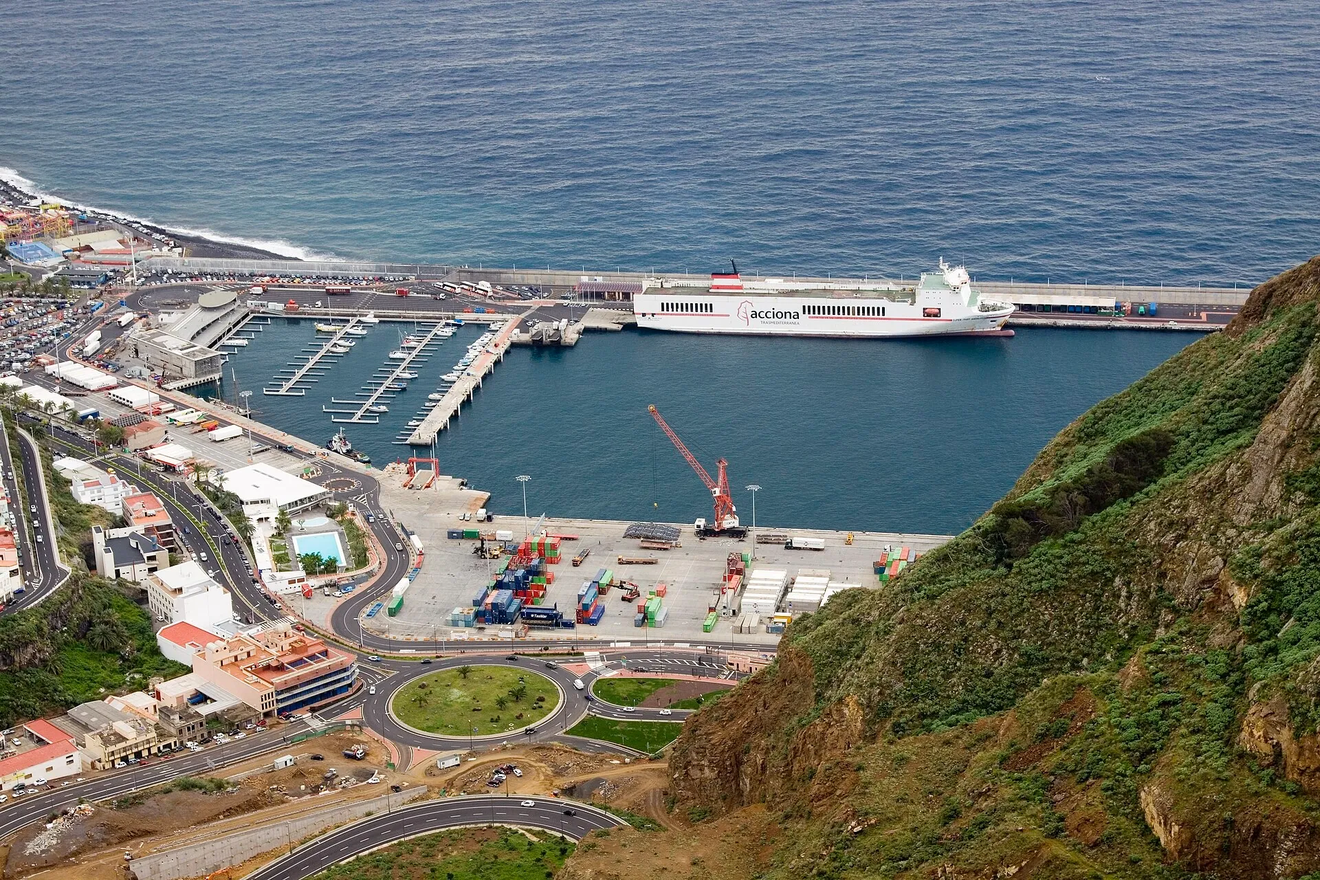 Färjedestination: Santa Cruz De La Palma
