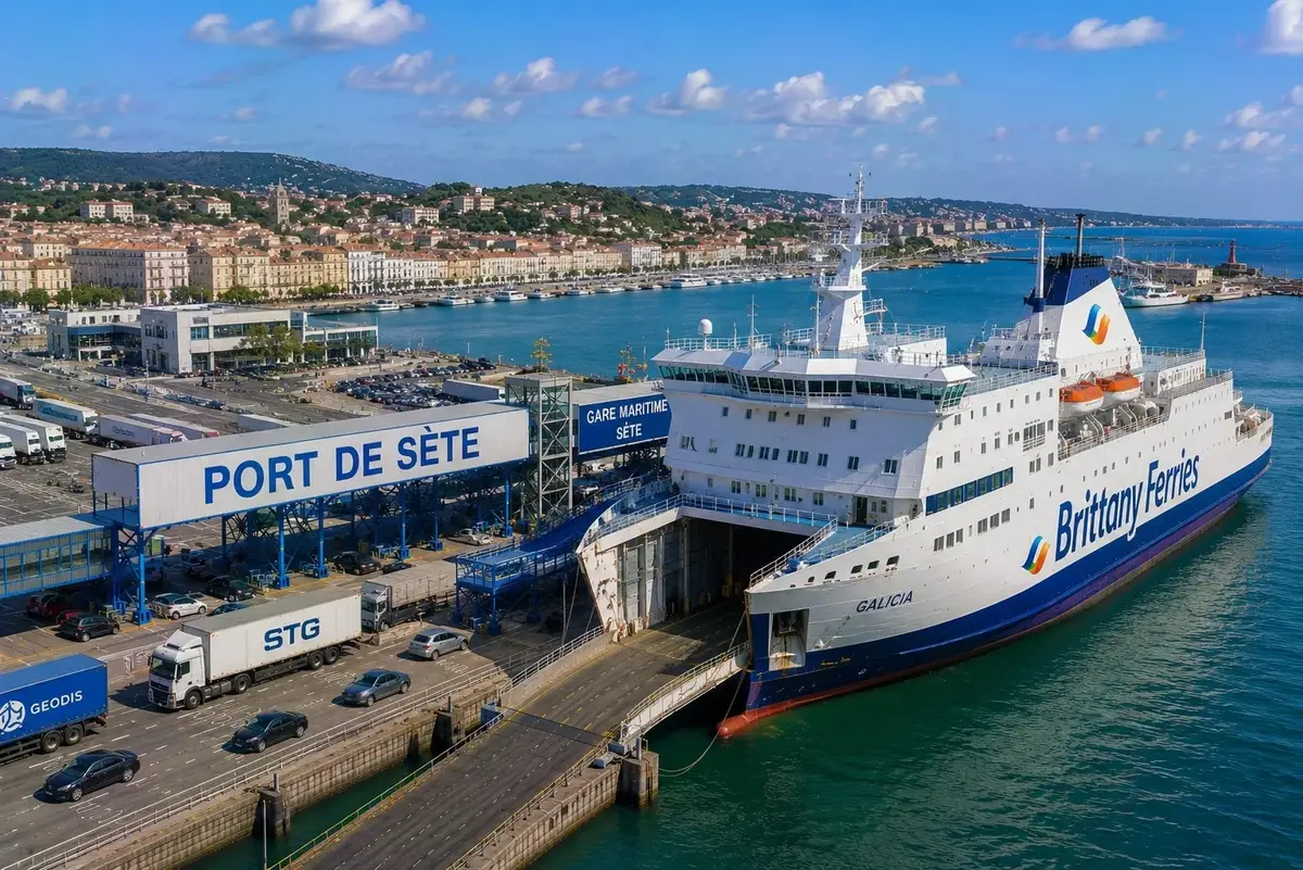Färjeresa och hamninformation för Sète–Ajaccio