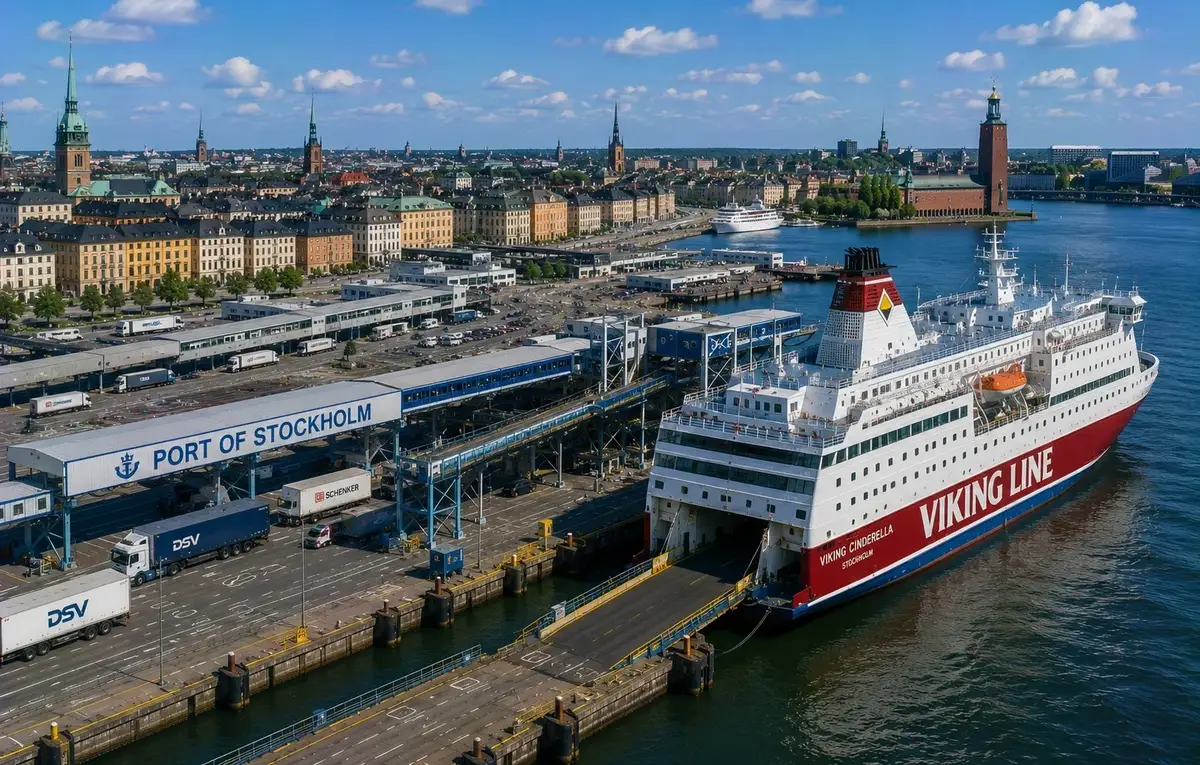 Färjeresa och hamninformation för Stockholm–Långnäs