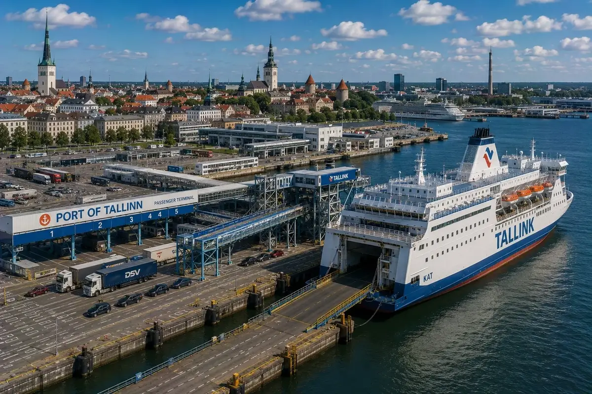 Färjeresa och hamninformation för Helsingfors–Tallinn
