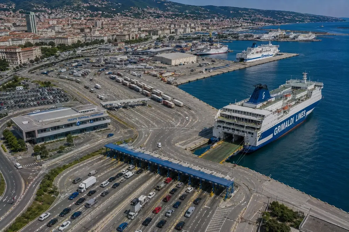 Färjeresa och hamninformation för Trieste–Durrës