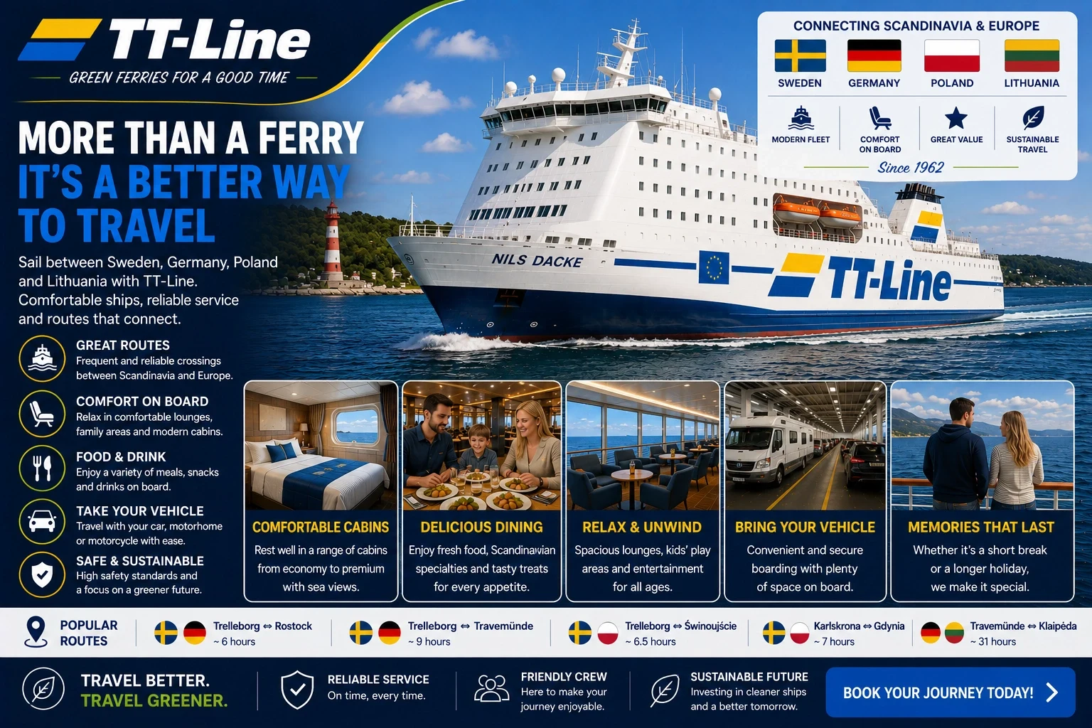 TT-Line – färjerederi och reseguide
